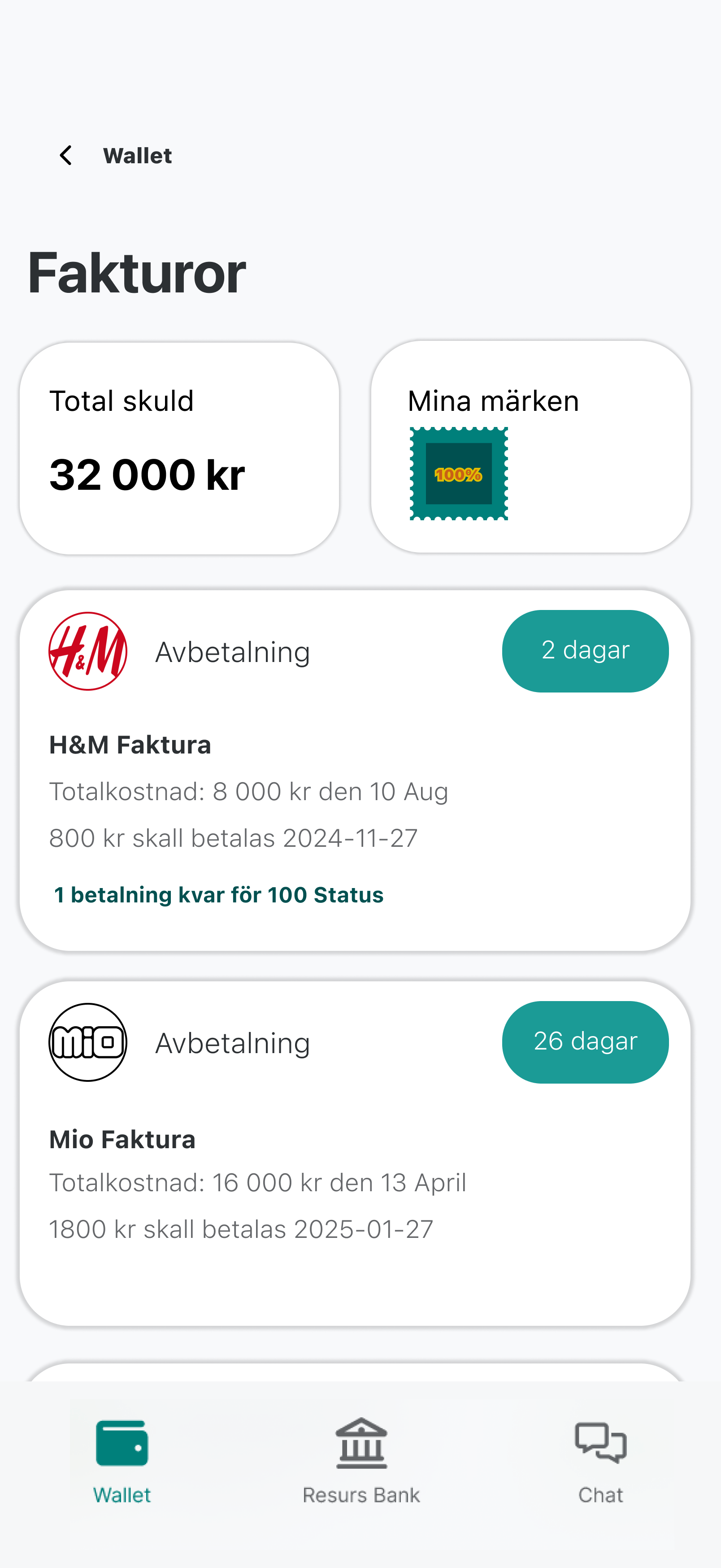 Resurs app gamification