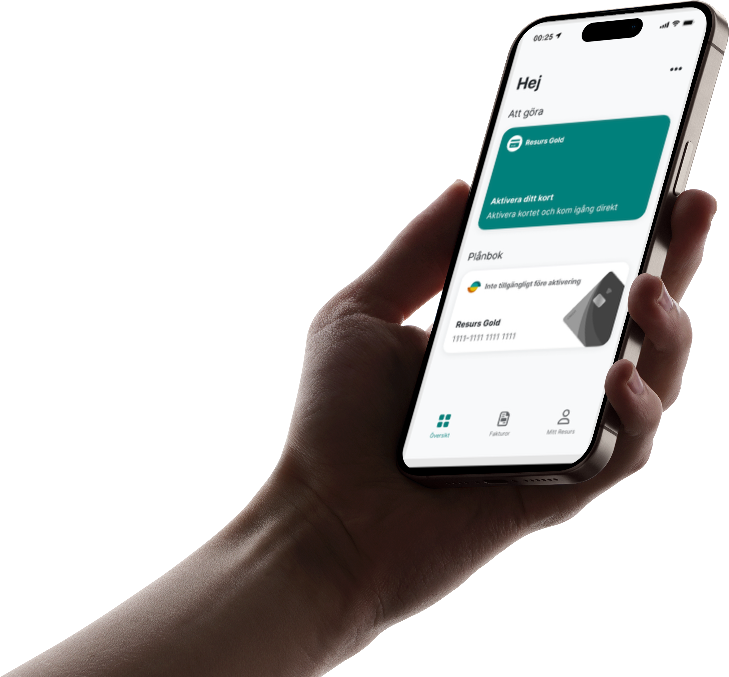 Resurs Bank onboarding hi-fi prototype