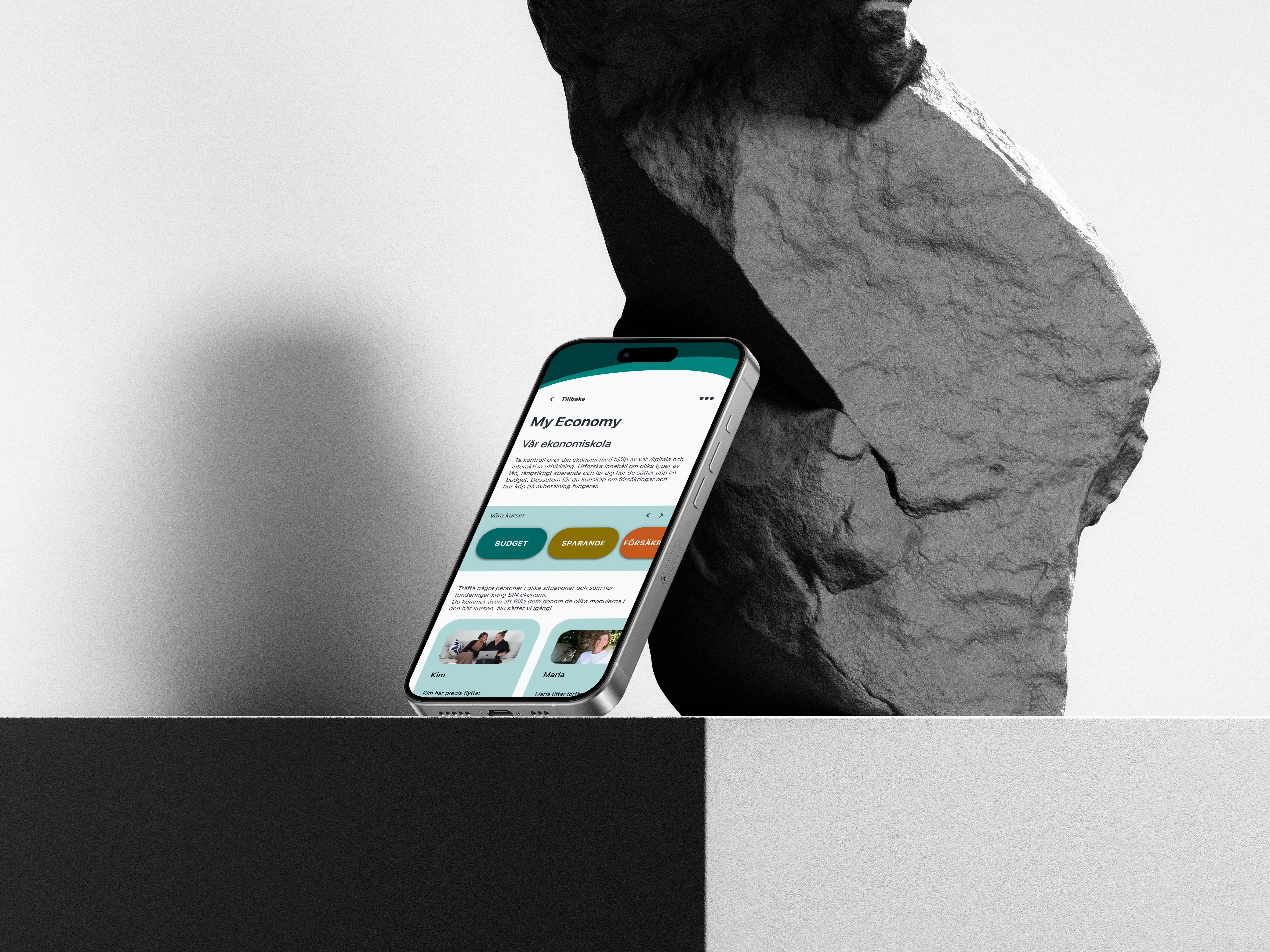 My Economy mobile mockup